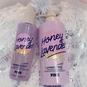 Victoria Secret Honey Lavender Soothing Body Lotion & Oil